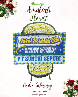 Papan Bunga Duka di Dangkel
